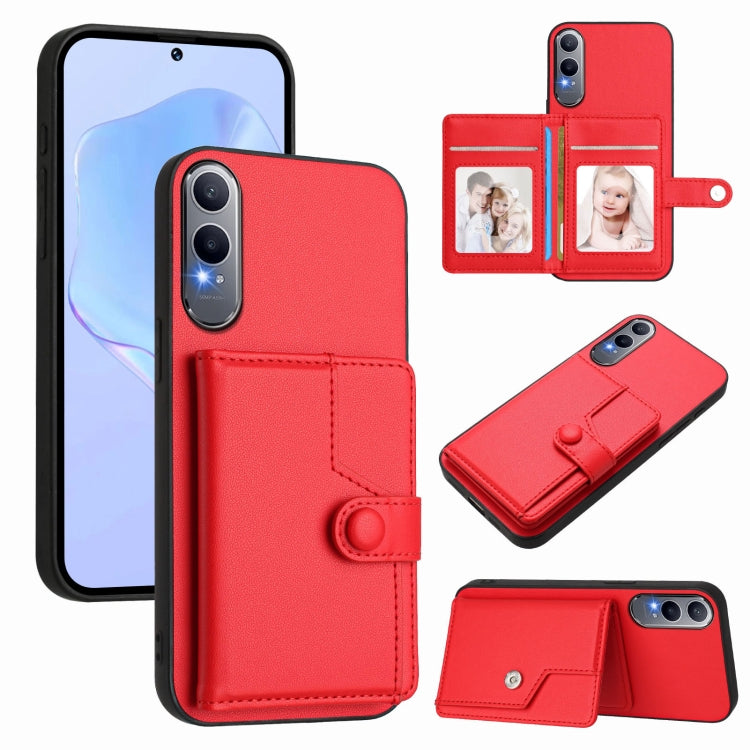 Button Card Bag RFID Anti-theft Phone Case