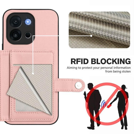 Button Card Bag RFID Anti-theft Phone Case