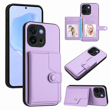 Button Card Bag RFID Anti-theft Phone Case