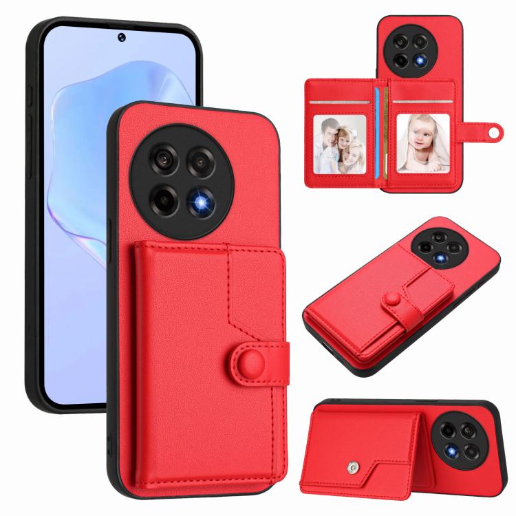 Button Card Bag RFID Anti-theft Phone Case