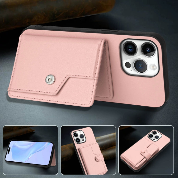 Button Card Bag RFID Anti-theft Phone Case