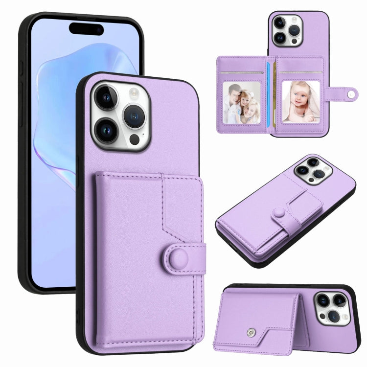 Button Card Bag RFID Anti-theft Phone Case