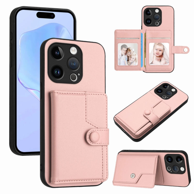 Button Card Bag RFID Anti-theft Phone Case