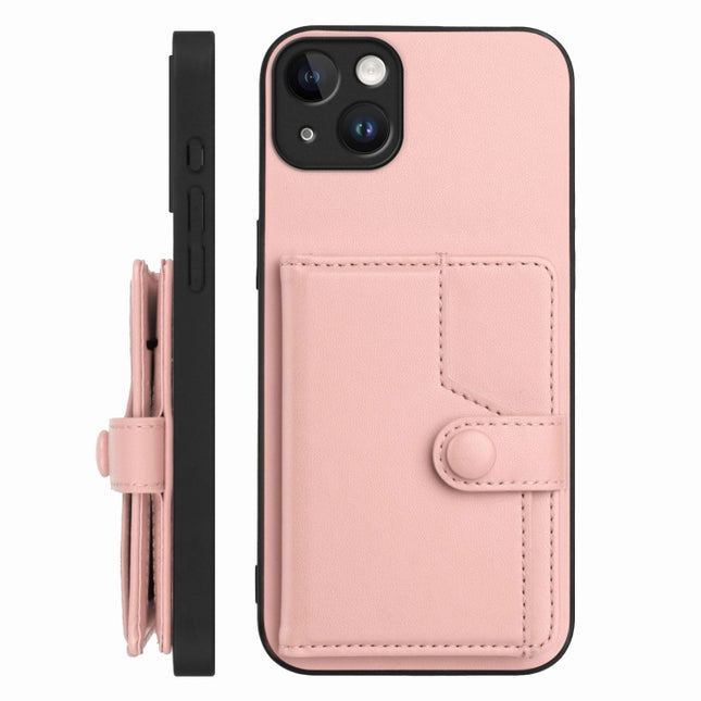 Button Card Bag RFID Anti-theft Phone Case