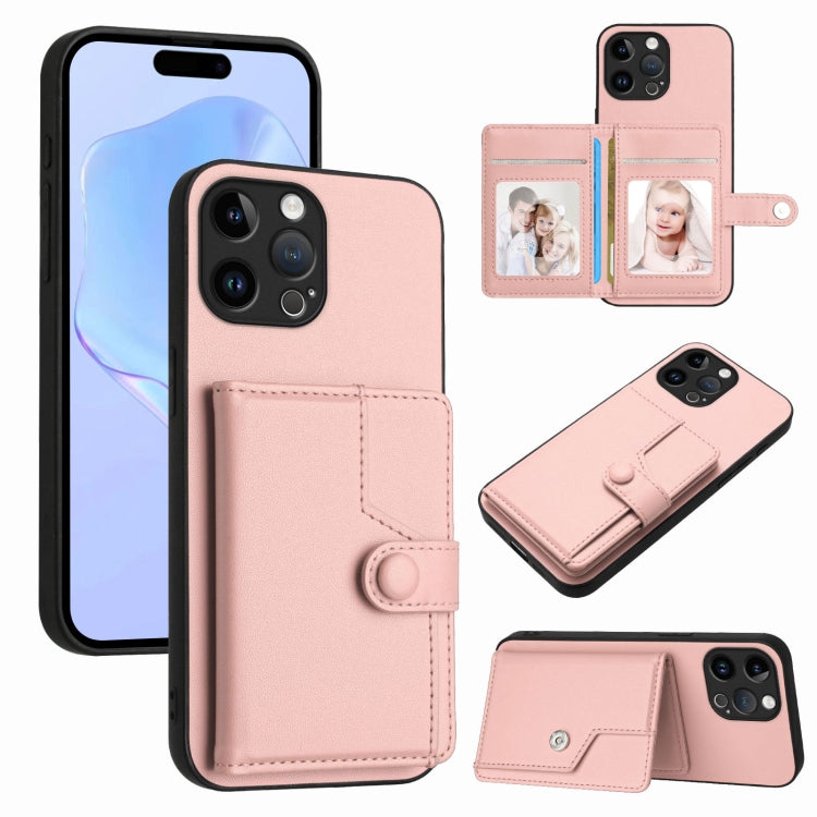 Button Card Bag RFID Anti-theft Phone Case