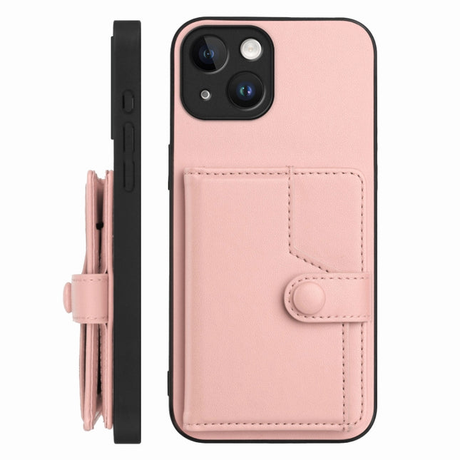 Button Card Bag RFID Anti-theft Phone Case