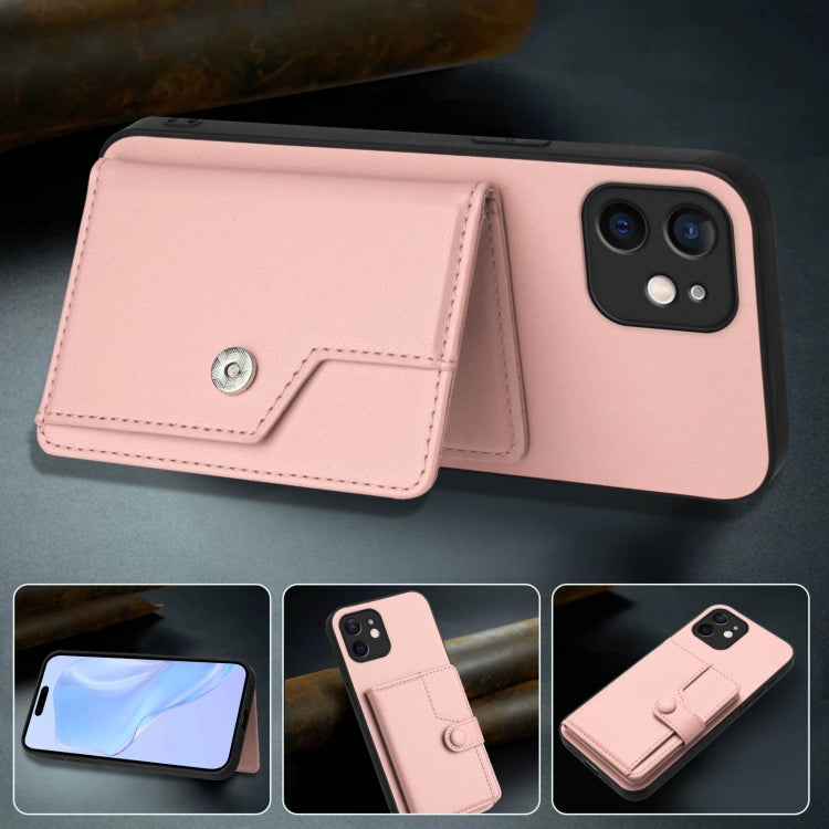Button Card Bag RFID Anti-theft Phone Case
