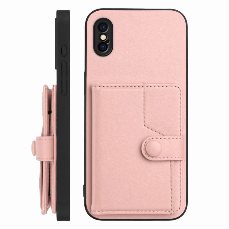 Button Card Bag RFID Anti-theft Phone Case