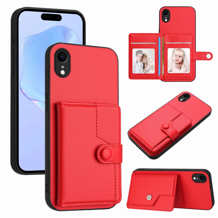 Button Card Bag RFID Anti-theft Phone Case