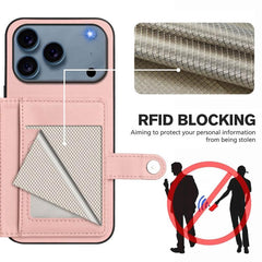 Button Card Bag RFID Anti-theft Phone Case