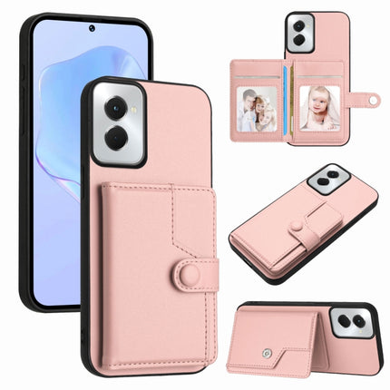Button Card Bag RFID Anti-theft Phone Case, For Motorola Moto G Play 4G 2024, For Motorola Moto G Power 5G 2024