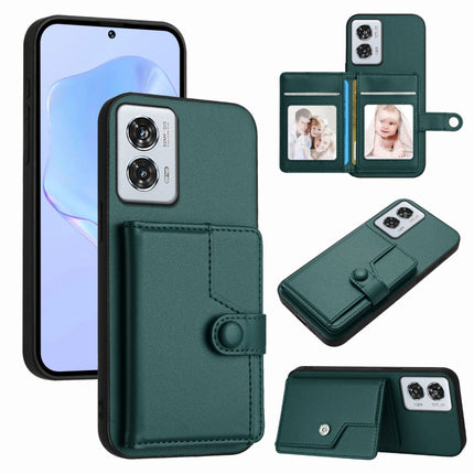 Button Card Bag RFID Anti-theft Phone Case, For Motorola Edge 50 Pro, For Motorola Edge 50 Fusion, For Motorola Moto G 5G 2024, For Motorola Moto G Stylus 5G 2024