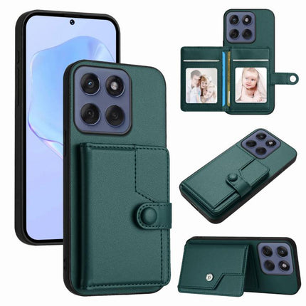 Button Card Bag RFID Anti-theft Phone Case, For Motorola Edge 60 Fusion / Edge 60, For Motorola Edge 60 Stylus 5G, For Motorola Moto G85 EU Version, For Motorola Moto X50 Ultra