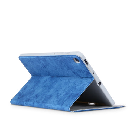 For Samsung Galaxy Tab S6 Lite P610/P615 Marble Cloth Texture TPU Horizontal Flip Leather Case with Holder & Card Slot & Pen Slot