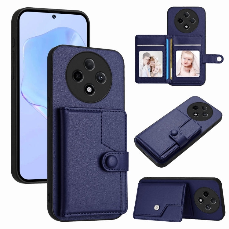 Button Card Bag RFID Anti-theft Phone Case