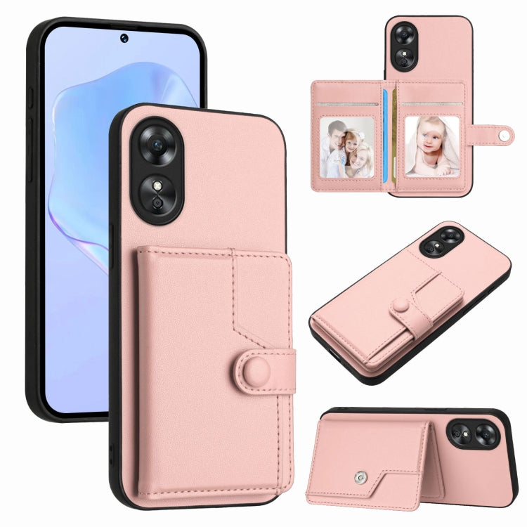 Button Card Bag RFID Anti-theft Phone Case