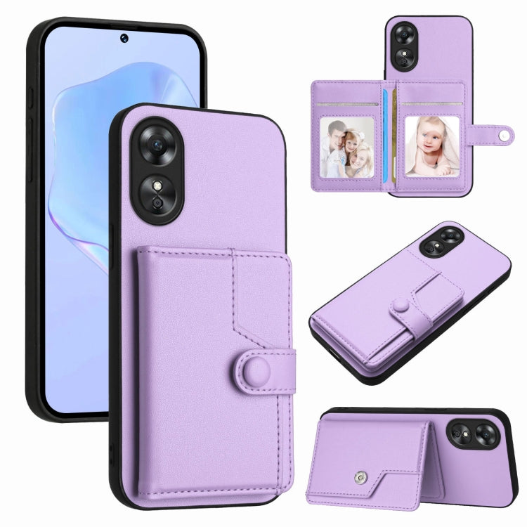 Button Card Bag RFID Anti-theft Phone Case