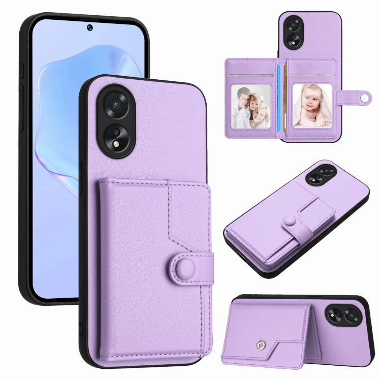 Button Card Bag RFID Anti-theft Phone Case