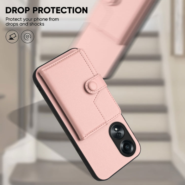 Button Card Bag RFID Anti-theft Phone Case