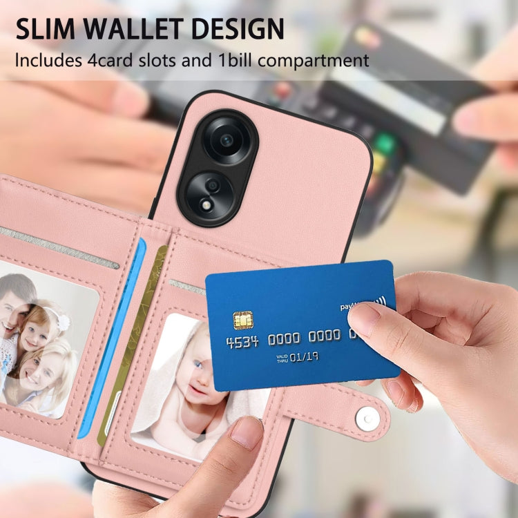 Button Card Bag RFID Anti-theft Phone Case