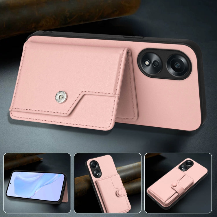 Button Card Bag RFID Anti-theft Phone Case