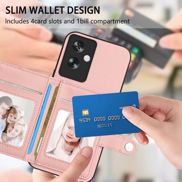 Button Card Bag RFID Anti-theft Phone Case
