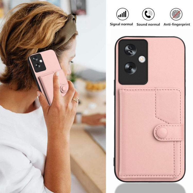 Button Card Bag RFID Anti-theft Phone Case