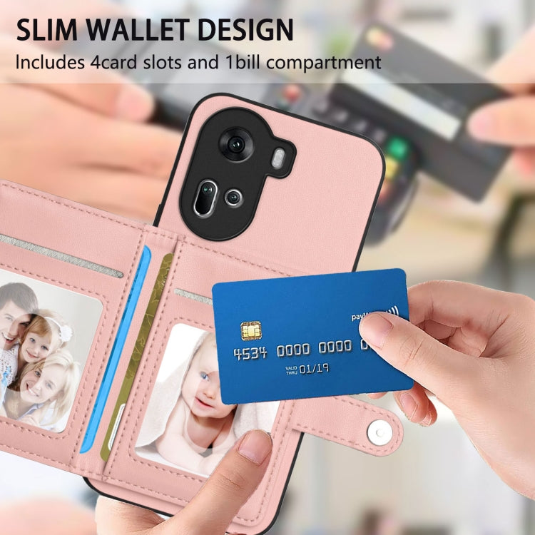 Button Card Bag RFID Anti-theft Phone Case