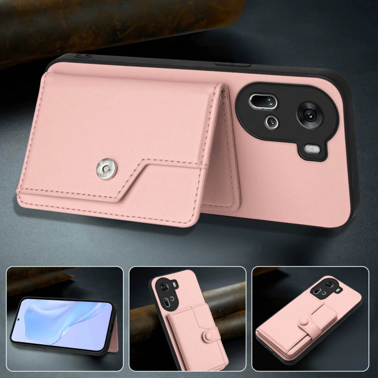 Button Card Bag RFID Anti-theft Phone Case
