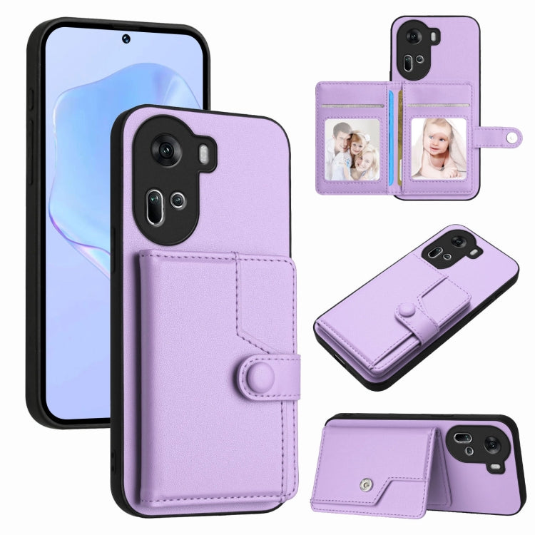 Button Card Bag RFID Anti-theft Phone Case