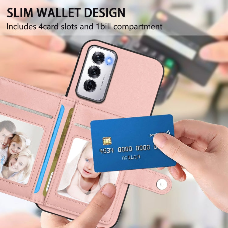 Button Card Bag RFID Anti-theft Phone Case