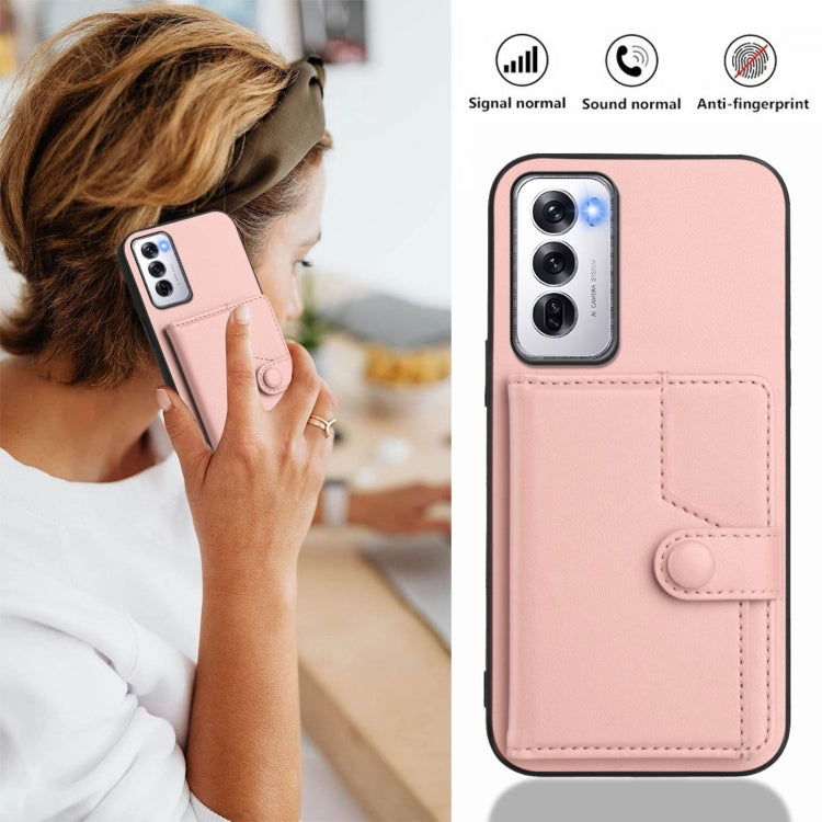 Button Card Bag RFID Anti-theft Phone Case