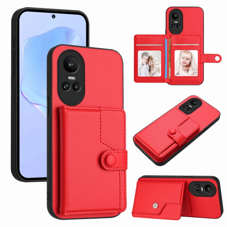 Button Card Bag RFID Anti-theft Phone Case