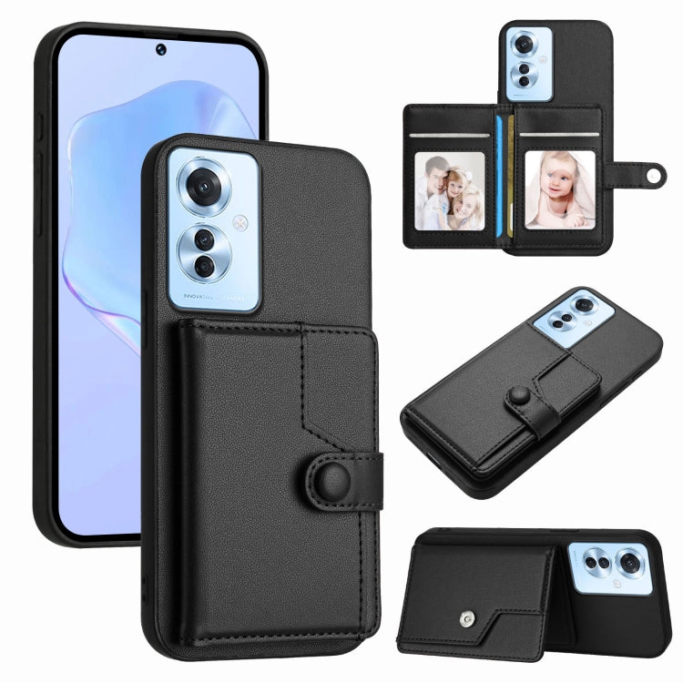 Button Card Bag RFID Anti-theft Phone Case