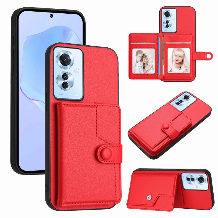 Button Card Bag RFID Anti-theft Phone Case
