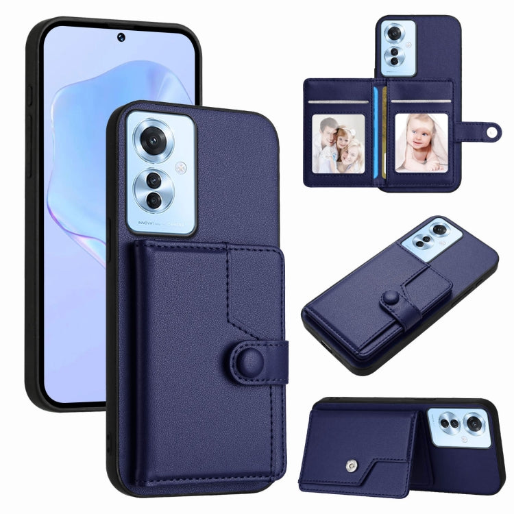 Button Card Bag RFID Anti-theft Phone Case