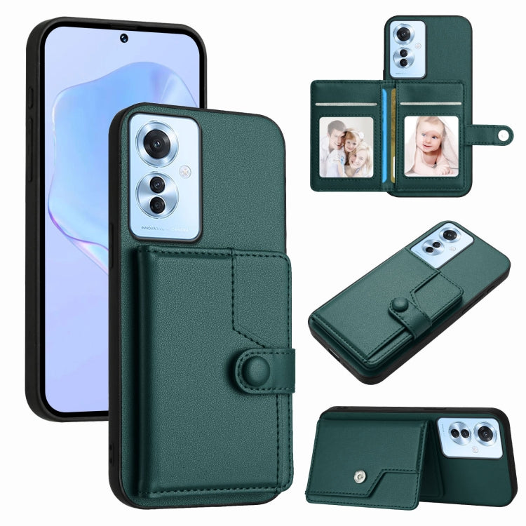 Button Card Bag RFID Anti-theft Phone Case