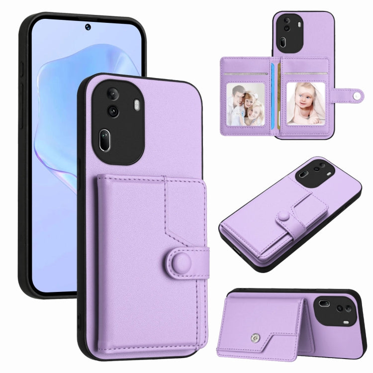 Button Card Bag RFID Anti-theft Phone Case