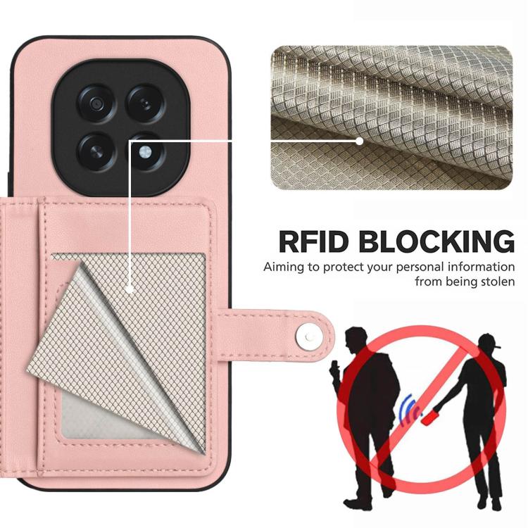 Button Card Bag RFID Anti-theft Phone Case