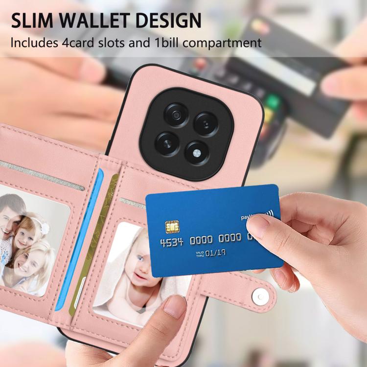 Button Card Bag RFID Anti-theft Phone Case