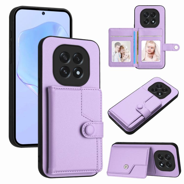 Button Card Bag RFID Anti-theft Phone Case