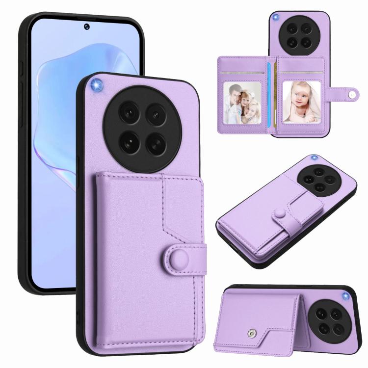 Button Card Bag RFID Anti-theft Phone Case