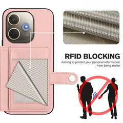 Button Card Bag RFID Anti-theft Phone Case