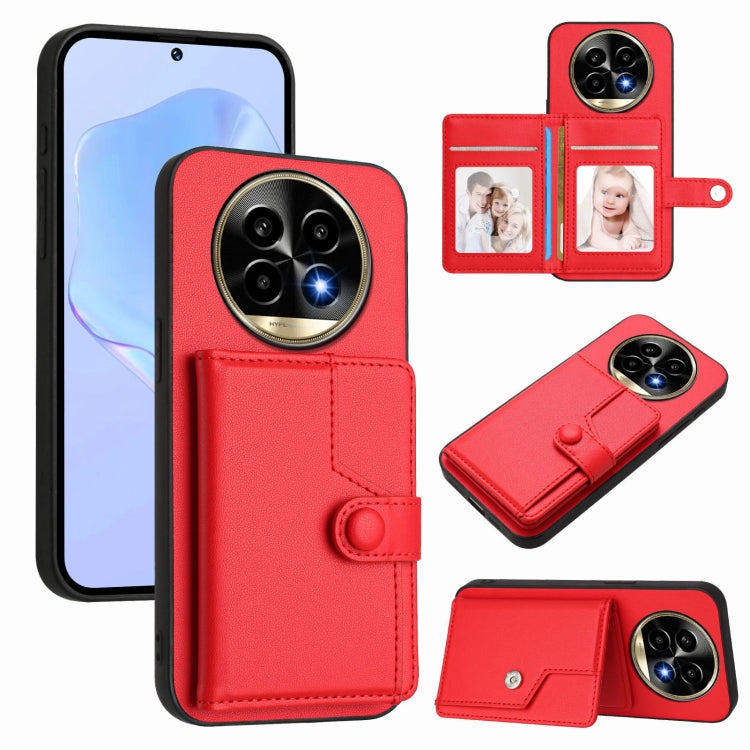 Button Card Bag RFID Anti-theft Phone Case