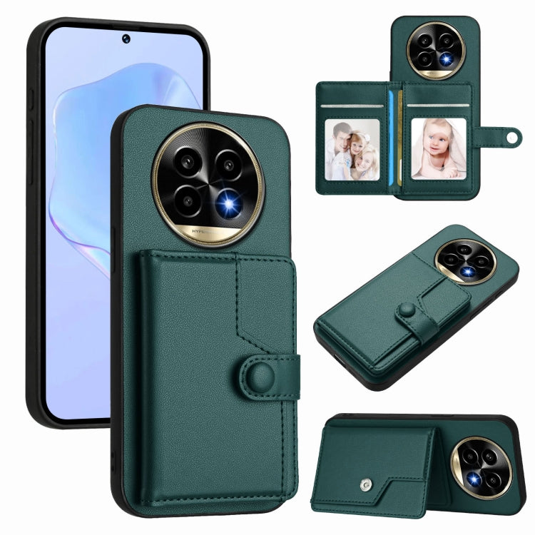 Button Card Bag RFID Anti-theft Phone Case