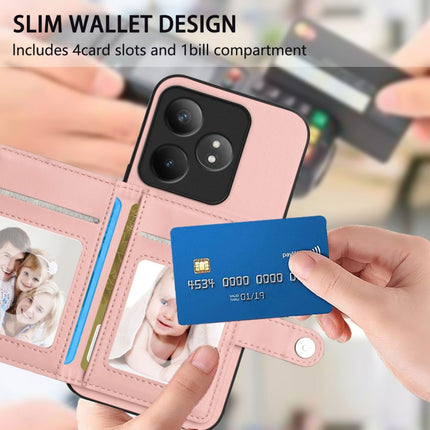 Button Card Bag RFID Anti-theft Phone Case