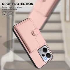 Button Card Bag RFID Anti-theft Phone Case