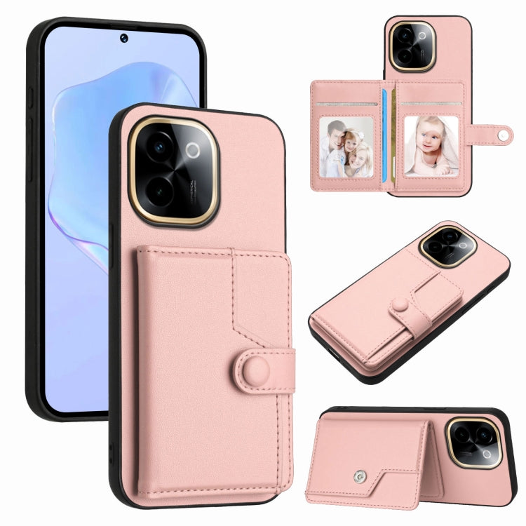 Button Card Bag RFID Anti-theft Phone Case