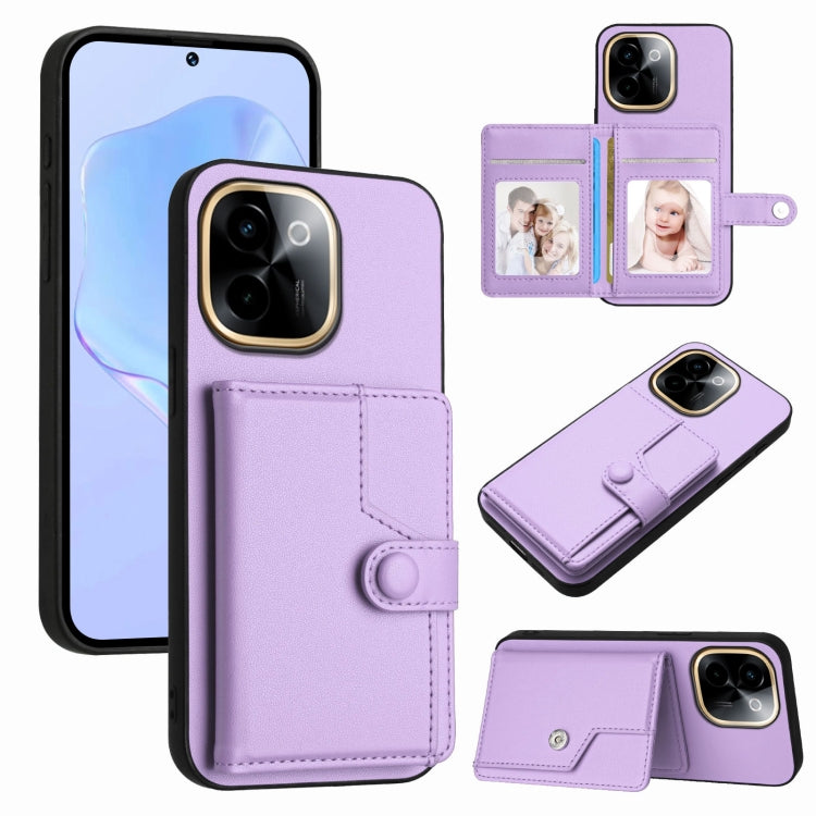 Button Card Bag RFID Anti-theft Phone Case