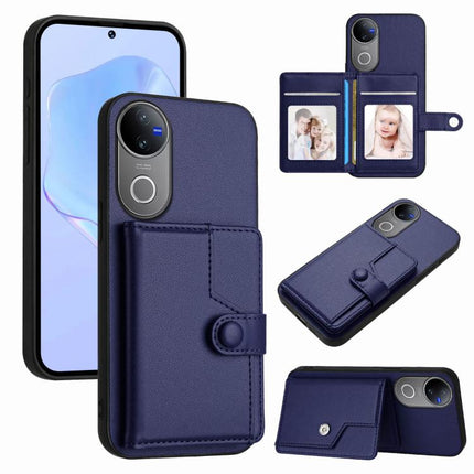 Button Card Bag RFID Anti-theft Phone Case, For vivo X200s, For vivo Y29 4G / T4x / Y300t, For vivo V50 / V50e, For vivo X200 Ultra